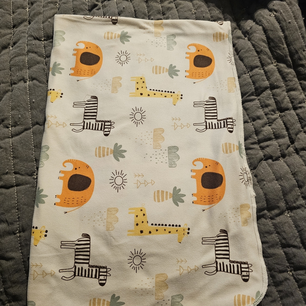 Animal Print Baby Blanket